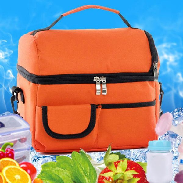 multifunctional fresh keeping double layer oxford cloth travel leakproof cooler office insulated lunch bag tote reusable unisex, Blue;pink
multifunctional fresh keeping double layer oxford cloth travel leakproof cooler office insulated lunch bag tote reusable unisex, Blue;pink