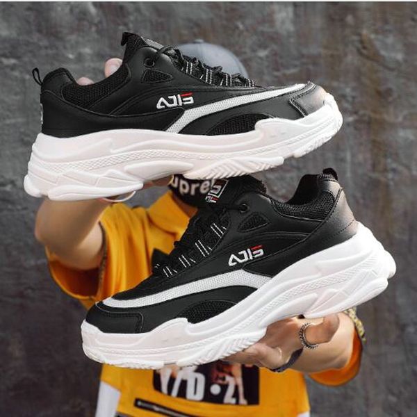 2019 male lace-up men sneakers man non slip comfortable casual shoes mesh sneakers breathable outdoor walking shoes, Black
2019 male lace-up men sneakers man non slip comfortable casual shoes mesh sneakers breathable outdoor walking shoes, Black
