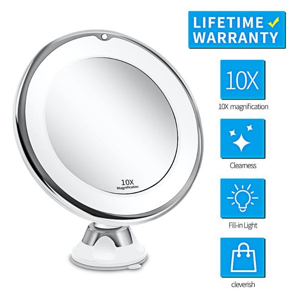 led mirror makeup mirror with led light vanity 7x magnifying miroir grossissant magnifying dropshipping vip
led mirror makeup mirror with led light vanity 7x magnifying miroir grossissant magnifying dropshipping vip