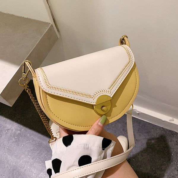 contrast color saddle bag women's bag new fashion small hipster texture fashion style
contrast color saddle bag women's bag new fashion small hipster texture fashion style