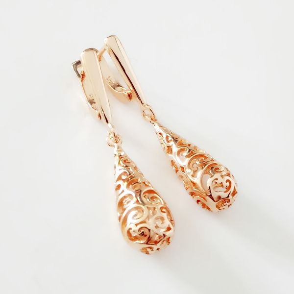 women long earring engraved flower earring trendy rose gold jewelry fashion earring wholesale jewelry, Golden
women long earring engraved flower earring trendy rose gold jewelry fashion earring wholesale jewelry, Golden