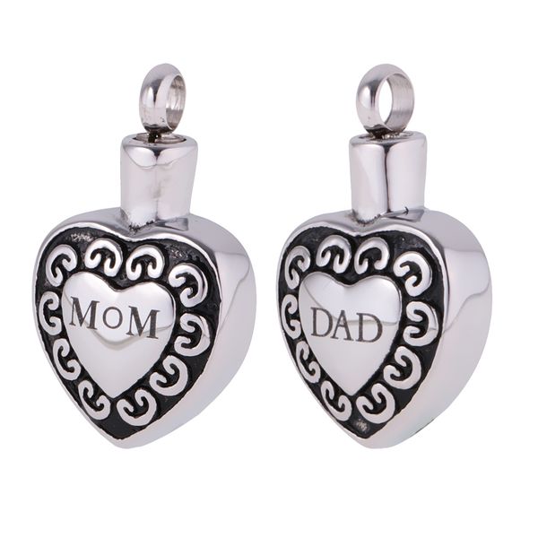 2 pieces stainless steel heart cremation pet ash holder urn keepsake pendant, Silver
2 pieces stainless steel heart cremation pet ash holder urn keepsake pendant, Silver