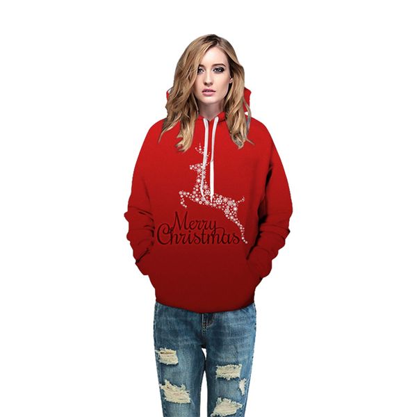 2019 new european and american style red long-sleeved hoodie christmas letter deer print couple hoodies, Black
2019 new european and american style red long-sleeved hoodie christmas letter deer print couple hoodies, Black