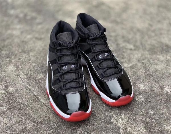 2020 release 11 bred og high black white -varsity red 45 men basketball shoes 378037 -061 real carbon fiber authentic sports shoes with box
2020 release 11 bred og high black white -varsity red 45 men basketball shoes 378037 -061 real carbon fiber authentic sports shoes with box