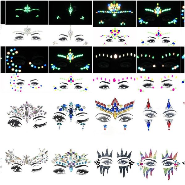 6pcs temporary rhinestone glitter tattoo stickers face jewels gems festival party makeup body jewels flash face crystal stick
6pcs temporary rhinestone glitter tattoo stickers face jewels gems festival party makeup body jewels flash face crystal stick