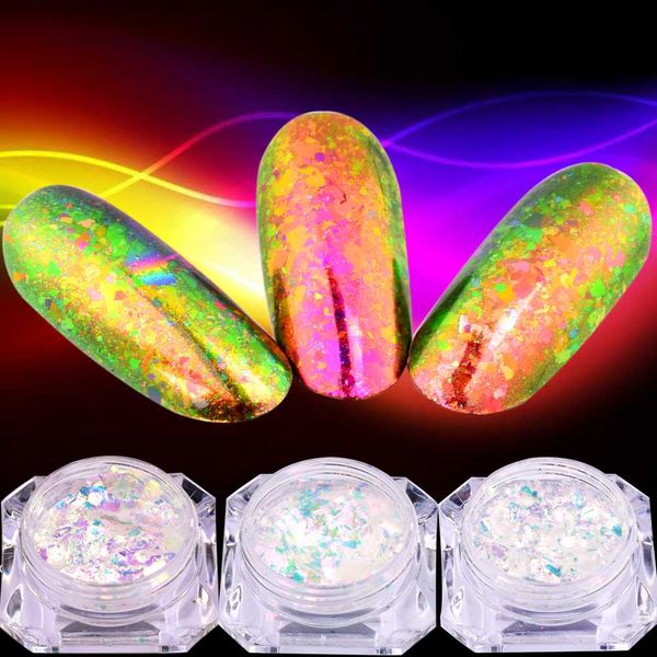 beautybigbang 0.15g nail art decoration flakes chameleon glitter holographic pigment nail accessories sequins chrome powder, Silver;gold
beautybigbang 0.15g nail art decoration flakes chameleon glitter holographic pigment nail accessories sequins chrome powder, Silver;gold