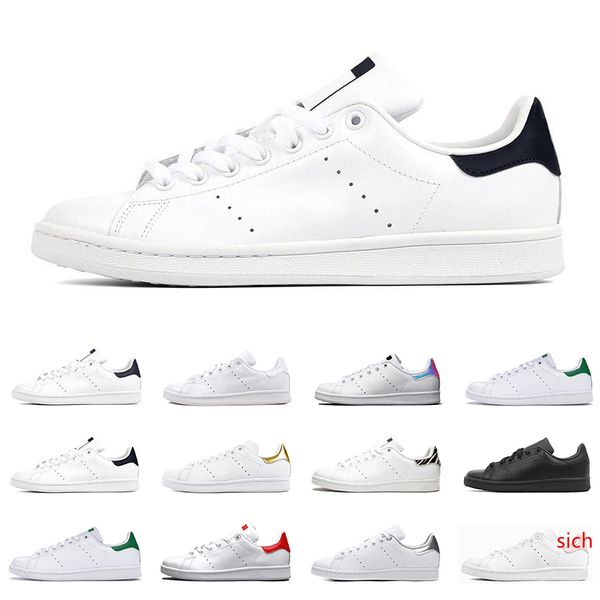 2020 smith men women flat sneakers green black white navy blue oreo rainbow stan fashion mens trainer outdoor sports shoes size 36-44
2020 smith men women flat sneakers green black white navy blue oreo rainbow stan fashion mens trainer outdoor sports shoes size 36-44
