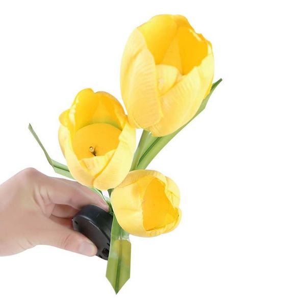 tulip-shape led lights with stake solar panel garden lamp decorative lanterns multi-colored changing landscape illumination
tulip-shape led lights with stake solar panel garden lamp decorative lanterns multi-colored changing landscape illumination