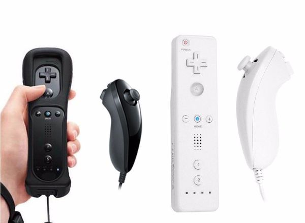 for nintend wii 2 in 1 set wireless bluetooth gamepad remote controller sync joystick left hand+nunchuck optional motion plus
for nintend wii 2 in 1 set wireless bluetooth gamepad remote controller sync joystick left hand+nunchuck optional motion plus