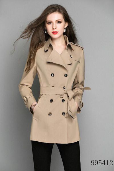 women's trench coats long classic windbreaker waterproof british new high-end english style autumn winter gabadian solid color casual c, Tan;black
women's trench coats long classic windbreaker waterproof british new high-end english style autumn winter gabadian solid color casual c, Tan;black