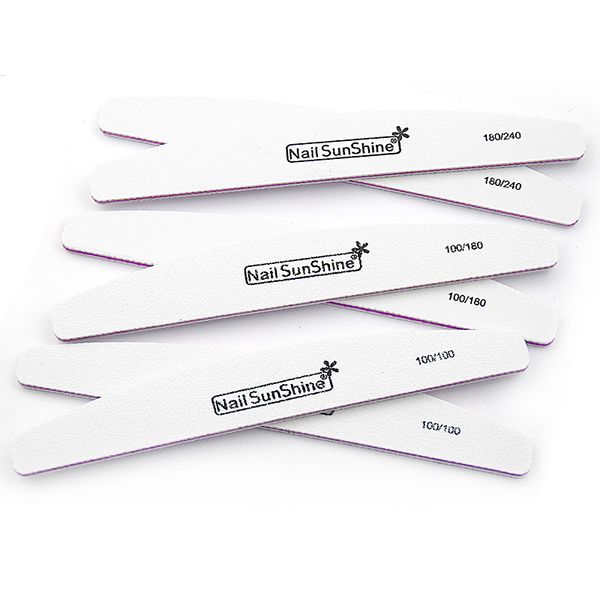10pcs white nail file 100/100 100/180 180/240 grit sanding nail sunshine buffer lime a ongle professionel files manicure
10pcs white nail file 100/100 100/180 180/240 grit sanding nail sunshine buffer lime a ongle professionel files manicure
