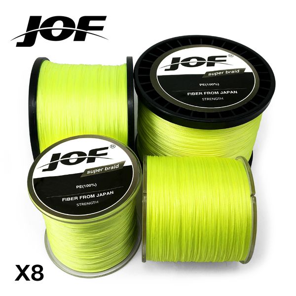 jof braided fishing line 8 strands fluorescent yellow 100m 150m 300m 500m 1000m cord linha multifilamento 8 fishing
jof braided fishing line 8 strands fluorescent yellow 100m 150m 300m 500m 1000m cord linha multifilamento 8 fishing