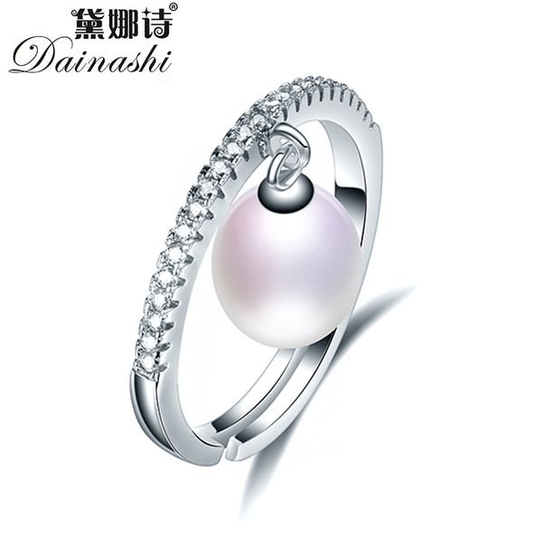 dainashi new design 100% genuine freshwater cultured pearl ring 925 sterling silver zircon crystal adjustable ring for women, Golden;silver
dainashi new design 100% genuine freshwater cultured pearl ring 925 sterling silver zircon crystal adjustable ring for women, Golden;silver