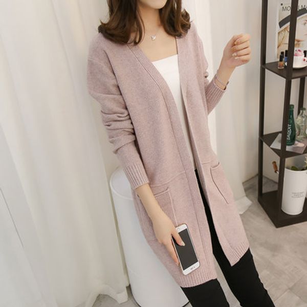 new women spring long cardigan sweaters female loose oversized jackets knitted jumper 2019 autumn sweater cardigans for girls, White
new women spring long cardigan sweaters female loose oversized jackets knitted jumper 2019 autumn sweater cardigans for girls, White
