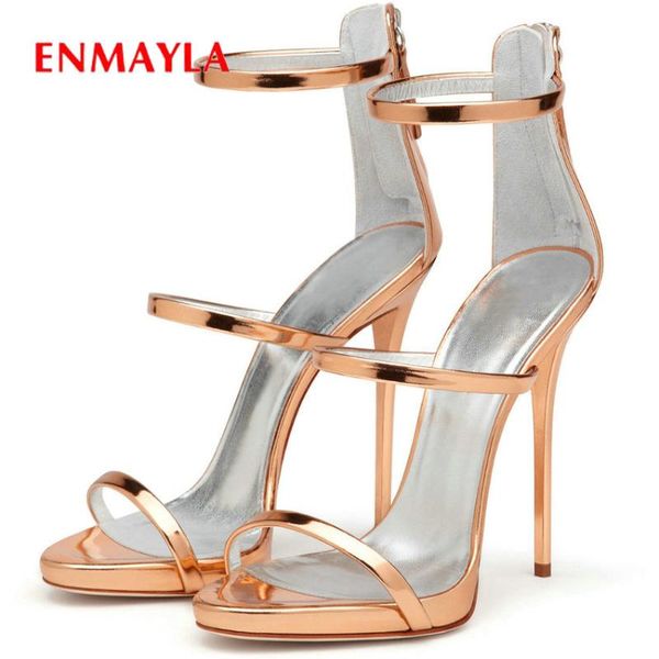 sandals enmayla 2021 high heels patent leather buckle strap casual big girl shoes fashion platform thin women, Black
sandals enmayla 2021 high heels patent leather buckle strap casual big girl shoes fashion platform thin women, Black