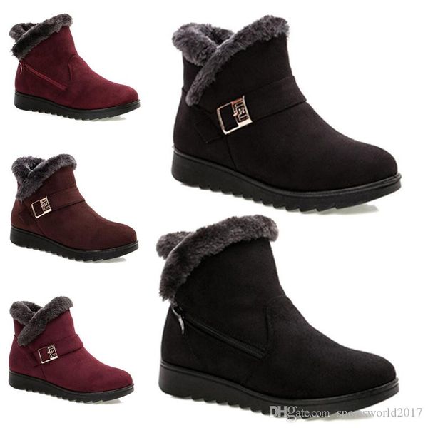 2020 non-brand winter women snow boots triple black wine red brown suede ankle boots mother shoes keep warm 36-40 style 44
2020 non-brand winter women snow boots triple black wine red brown suede ankle boots mother shoes keep warm 36-40 style 44