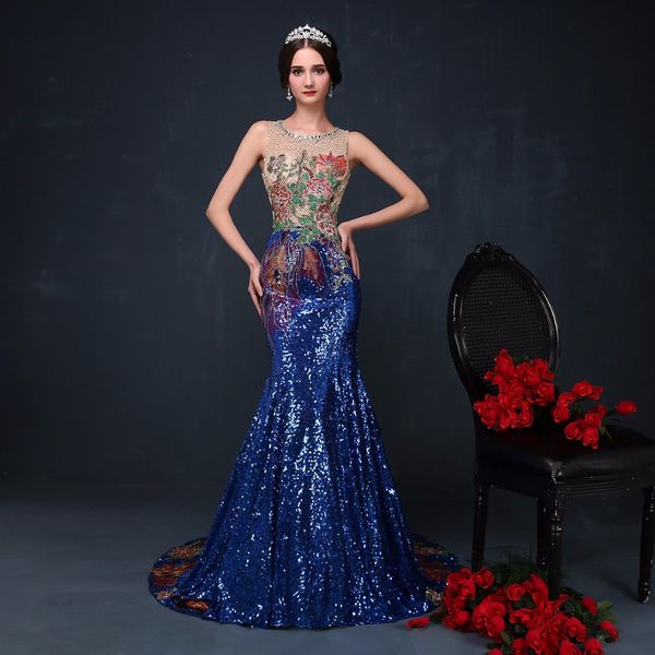 luxury trailing long cheongsams sequins/embroidery backless qipao robe orientale chinese tradition wedding dress mermaid tv movie costume, Red
luxury trailing long cheongsams sequins/embroidery backless qipao robe orientale chinese tradition wedding dress mermaid tv movie costume, Red