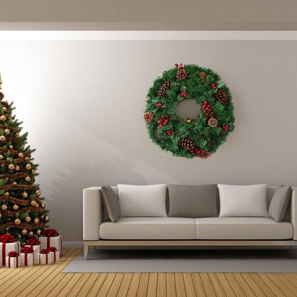 40cm christmas wreath pine cones red berries handmade wreath for door hanging l scene layout christmas decorations
40cm christmas wreath pine cones red berries handmade wreath for door hanging l scene layout christmas decorations
