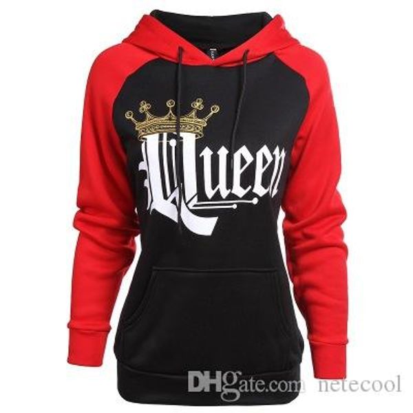 designer sweety men women lovers hoodies casual king queen crown print pocket hoody slim sweatshirt couple warm hooded pullovers coat, Black
designer sweety men women lovers hoodies casual king queen crown print pocket hoody slim sweatshirt couple warm hooded pullovers coat, Black