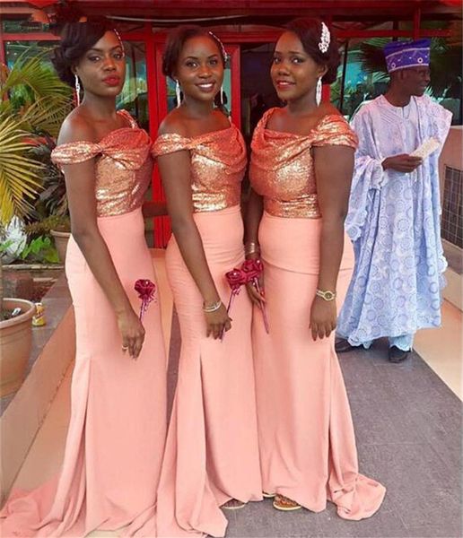 blush pink sequins beach bridesmaid dresses 2019 sparkly off shoulder african mermaid party junior wedding guest gown, White;pink
blush pink sequins beach bridesmaid dresses 2019 sparkly off shoulder african mermaid party junior wedding guest gown, White;pink