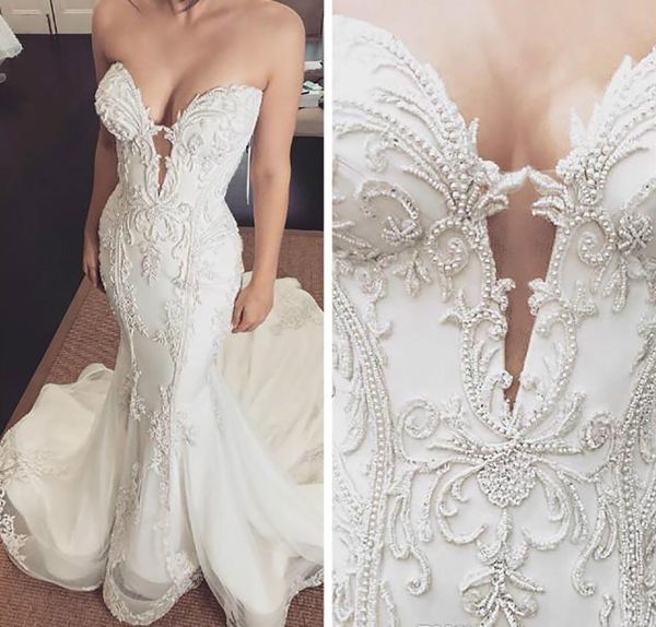 pearls lace mermaid arabic wedding dresses sweetheart tulle vintage bridal dresses wedding gowns wed dress wed, White
pearls lace mermaid arabic wedding dresses sweetheart tulle vintage bridal dresses wedding gowns wed dress wed, White