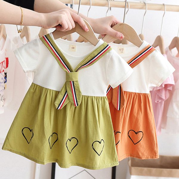 kids designer clothes girls 2020 dress foreign style short sleeve dress children's dress little girl fashion, Red;yellow
kids designer clothes girls 2020 dress foreign style short sleeve dress children's dress little girl fashion, Red;yellow