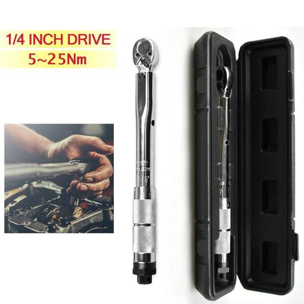 professional adjustable 1/4 inch 5-25nm square drive torque wrench accurately bicycle repair tool kit spanner hand tool set
professional adjustable 1/4 inch 5-25nm square drive torque wrench accurately bicycle repair tool kit spanner hand tool set