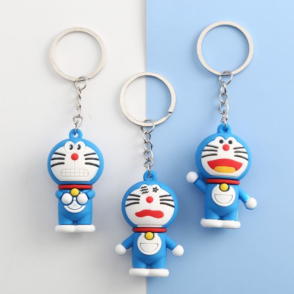 soft pvc doraemon doraemon keychain ring chain craft gift accessories pendant, Silver
soft pvc doraemon doraemon keychain ring chain craft gift accessories pendant, Silver