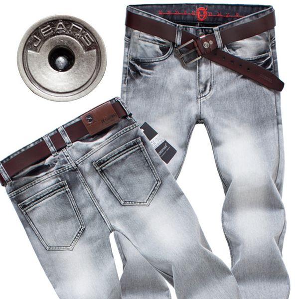 2016 jeans men new casual tetro jeans korean style men's straight denim long pants smoke grey for men 35m066, Blue
2016 jeans men new casual tetro jeans korean style men's straight denim long pants smoke grey for men 35m066, Blue