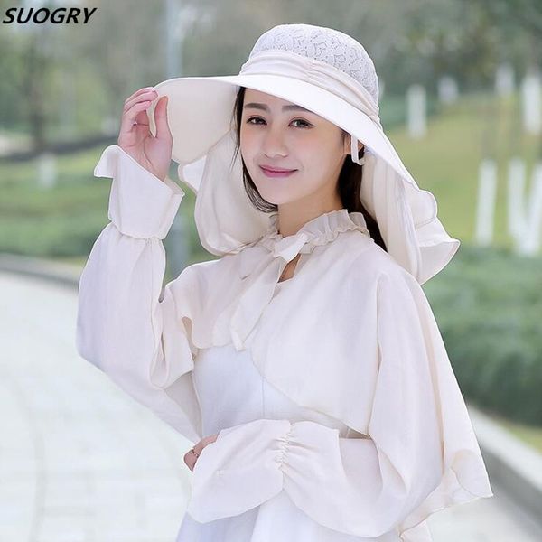 suogry fashion summer ladies hollow sun hat women anti uv sunscreen wrap shawl suits, Blue;gray
suogry fashion summer ladies hollow sun hat women anti uv sunscreen wrap shawl suits, Blue;gray