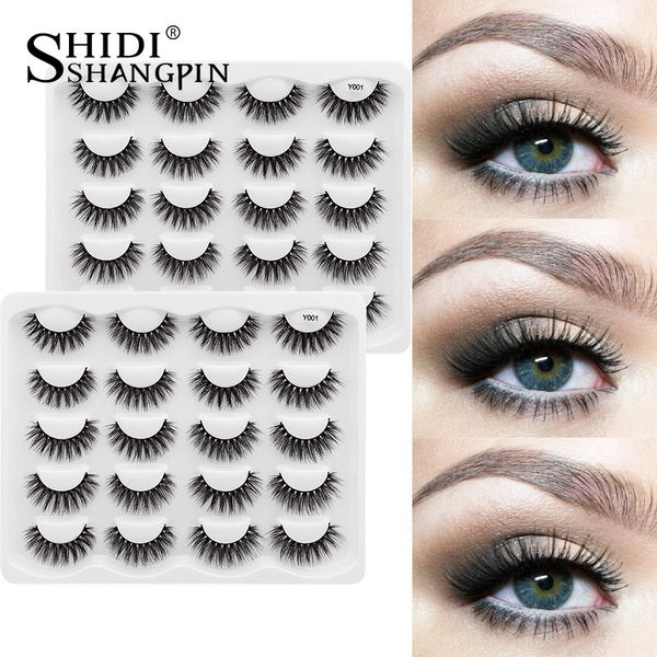 10 pairs 3d faux mink eyelashes natural long false eyelashes dramatic makeup lashes thick eyelash volume long eyelashes
10 pairs 3d faux mink eyelashes natural long false eyelashes dramatic makeup lashes thick eyelash volume long eyelashes