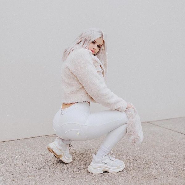 melody white faux leather pants leggings skinny gym shinning white skinny leggings women sweatpants full length pencil pants, Black;white 
melody white faux leather pants leggings skinny gym shinning white skinny leggings women sweatpants full length pencil pants, Black;white