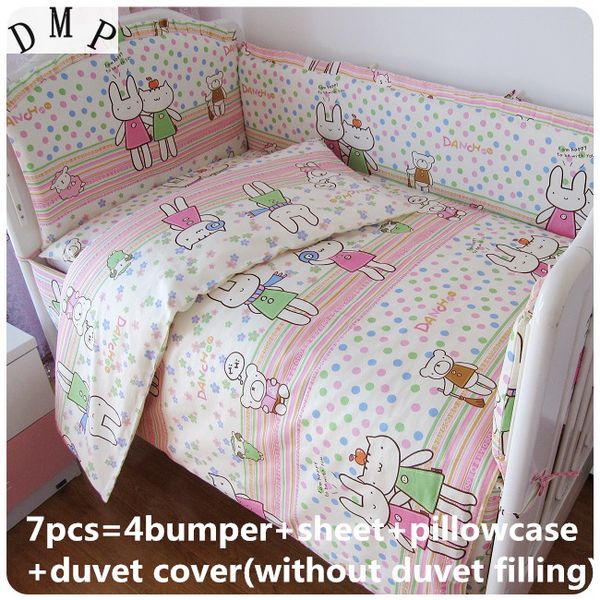 discount 6/7pcs baby bedding set 100% cotton curtain baby cot sets juego de cama bed bumper,120*60/120*70cm
discount 6/7pcs baby bedding set 100% cotton curtain baby cot sets juego de cama bed bumper,120*60/120*70cm