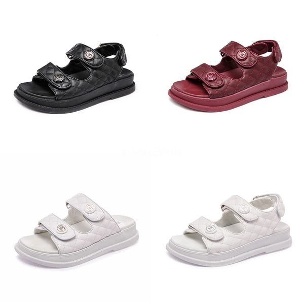 nan jiu mountain summer flat sandals women simple bright color buckle studded beach shoes plus size t200529#980, Black
nan jiu mountain summer flat sandals women simple bright color buckle studded beach shoes plus size t200529#980, Black