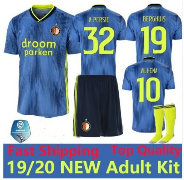 2019 2020 Feyenoord Voetbal Jersey adult 19 20 soccer jerseys VILHENA LARSSON blue football shirt JORGENSEN camisa de futebol football kit
2019 2020 Feyenoord Voetbal Jersey adult 19 20 soccer jerseys VILHENA LARSSON blue football shirt JORGENSEN camisa de futebol football kit
