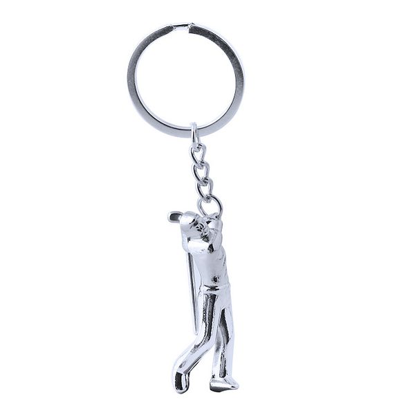 new men new golfer-shaped souvenir metal key holder business women charm party gift jewelry k1801, Silver
new men new golfer-shaped souvenir metal key holder business women charm party gift jewelry k1801, Silver