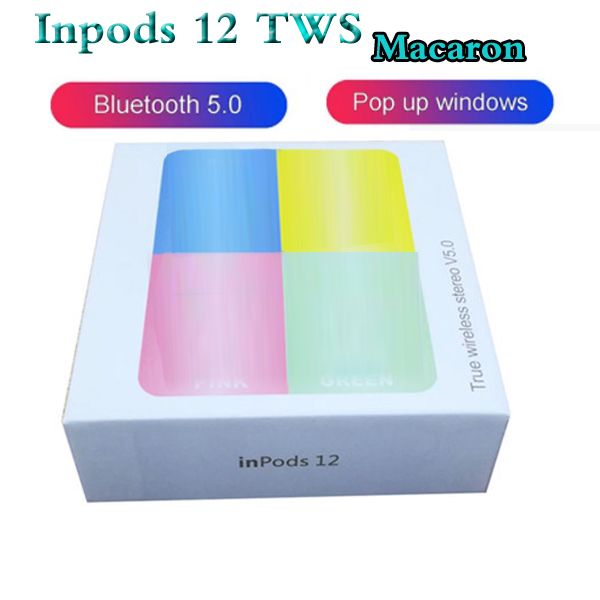 Wirele bluetooth headphone i12 tw inpod 12 macaron v5 0 tereo weatproof headphone touch earbud pop up for all mart phone head et
Wirele bluetooth headphone i12 tw inpod 12 macaron v5 0 tereo weatproof headphone touch earbud pop up for all mart phone head et