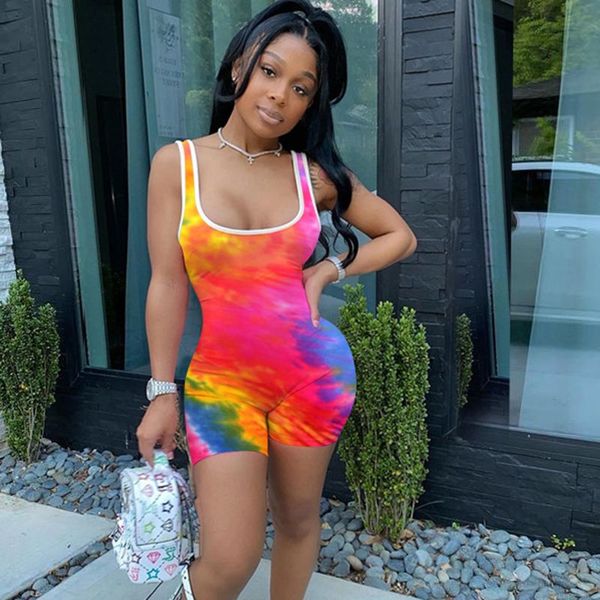 women's jumpsuits & rompers haoyuan tie dye print womens jumpsuit biker shorts summer clothes one piece outfits sleeveless bodycon play, Black;white
women's jumpsuits & rompers haoyuan tie dye print womens jumpsuit biker shorts summer clothes one piece outfits sleeveless bodycon play, Black;white