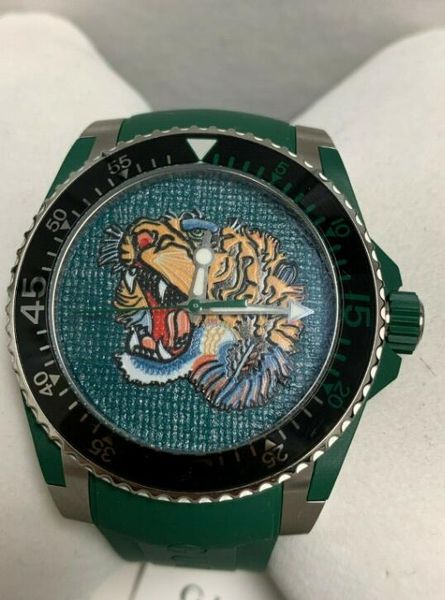 mens luxury new dive watch - embroidered tiger motif dial men's watch ya136316 movement mens watches, Slivery;brown
mens luxury new dive watch - embroidered tiger motif dial men's watch ya136316 movement mens watches, Slivery;brown