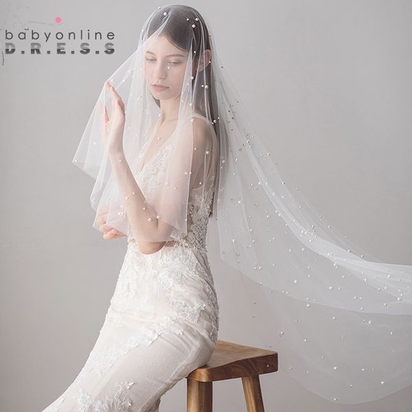 voile mariage 1.2m one layer ivory wedding veil with pearl beaded soft tulle bridal veil wedding accessories veu de noiva c19041101, Slivery;golden
voile mariage 1.2m one layer ivory wedding veil with pearl beaded soft tulle bridal veil wedding accessories veu de noiva c19041101, Slivery;golden