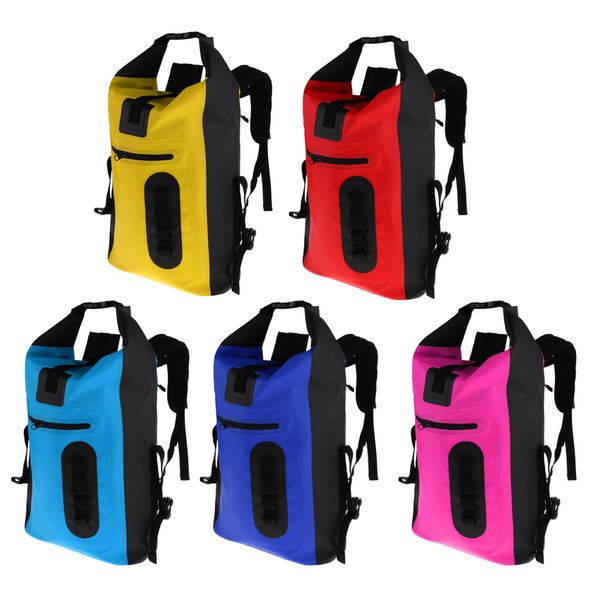 waterproof backpack - 30l floating dry gear bag & padded shoulder strap, zipper pocket - 5 colors available
waterproof backpack - 30l floating dry gear bag & padded shoulder strap, zipper pocket - 5 colors available