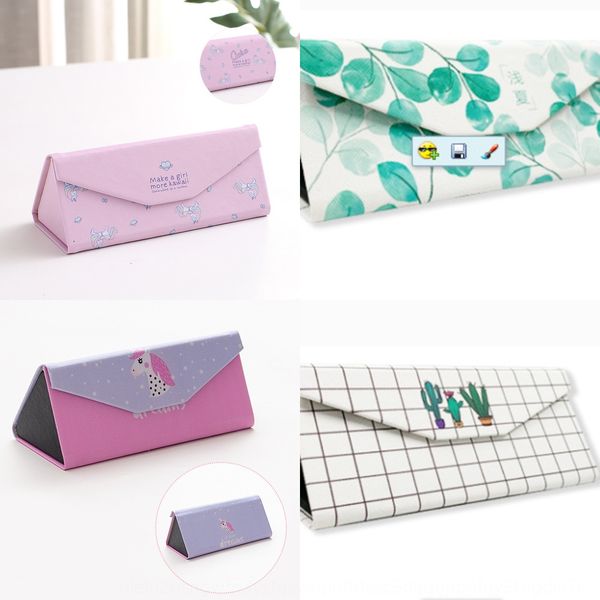 creative simple triangle case case storage stereo glasses box cute portable anti-pressure sun glasses storage box stationery, Blue
creative simple triangle case case storage stereo glasses box cute portable anti-pressure sun glasses storage box stationery, Blue