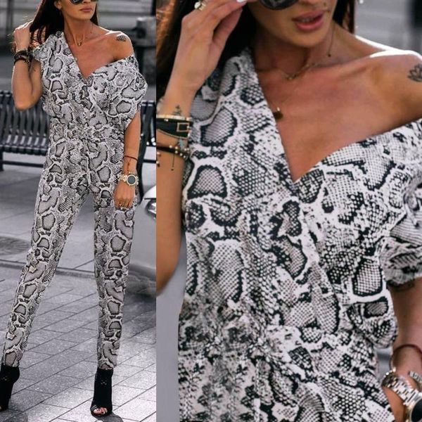 women's jumpsuits & rompers women serpentine long jumpsuit v neck overalls 2021 summer casual loose snake&leopard print romper baggy pl, Black;white
women's jumpsuits & rompers women serpentine long jumpsuit v neck overalls 2021 summer casual loose snake&leopard print romper baggy pl, Black;white