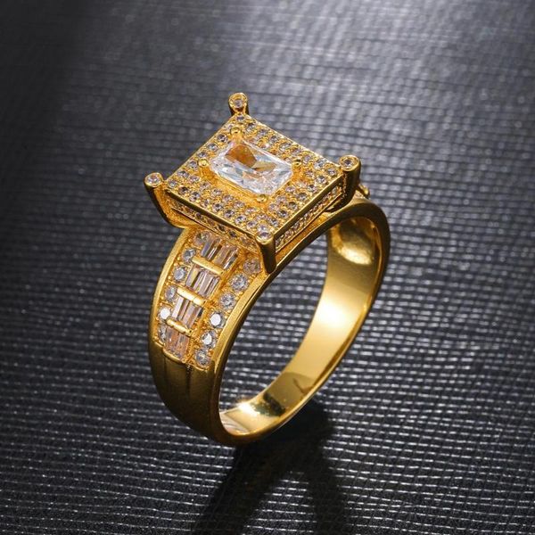 hip hop copper micro pave zircon men's ring hip hop square zircon full ring jewelry gift, Golden;silver
hip hop copper micro pave zircon men's ring hip hop square zircon full ring jewelry gift, Golden;silver