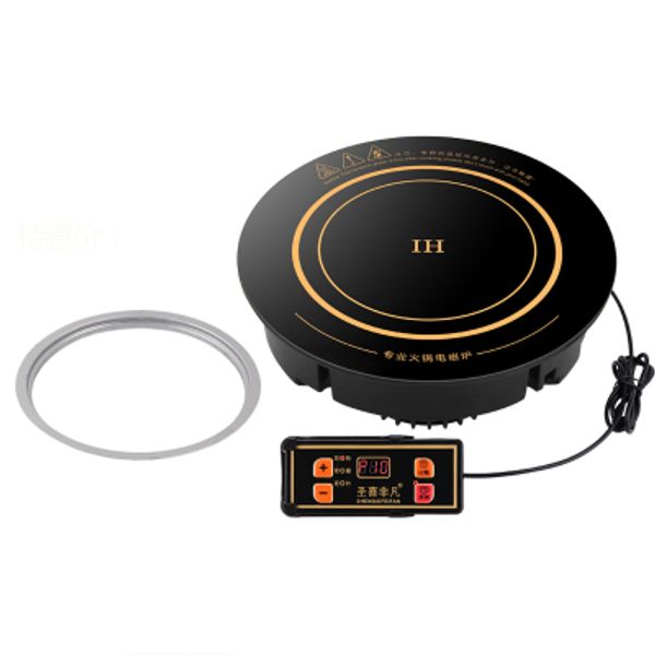 288mm ot restaurant commercial embedded circular electromagnetic furnace induction cooker with steel ring 220v 2000w f-288a
288mm ot restaurant commercial embedded circular electromagnetic furnace induction cooker with steel ring 220v 2000w f-288a