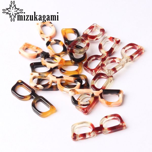 acetic acid resin charms tortoiseshell glasses sunglasses charms connector 9*27mm 10pcs/lot for diy jewelry making accessories, Bronze;silver
acetic acid resin charms tortoiseshell glasses sunglasses charms connector 9*27mm 10pcs/lot for diy jewelry making accessories, Bronze;silver