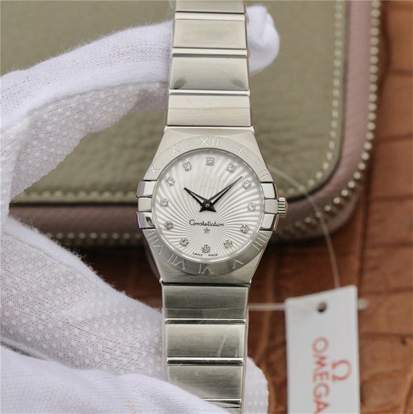 tw super 003 constellation 27mm lady watches 1376 quartz movement watches diamond watch waterproof 100m electroplated air mirror glass, Slivery;brown
tw super 003 constellation 27mm lady watches 1376 quartz movement watches diamond watch waterproof 100m electroplated air mirror glass, Slivery;brown