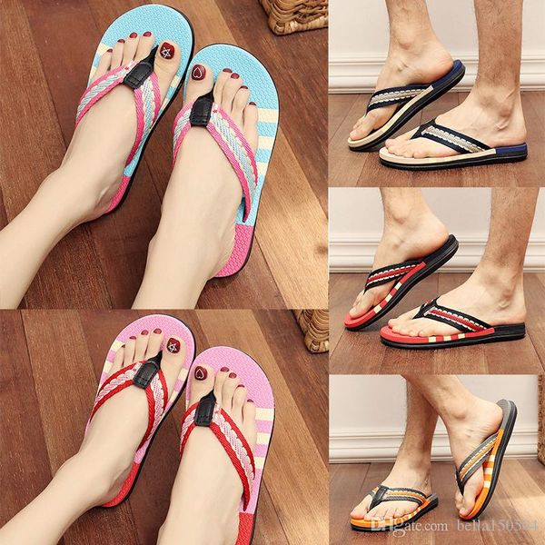 men women girls summer outdoor stripe flip flops shoes casual sandals male light slipper outdoor beach flip-flops size 36-45, Black
men women girls summer outdoor stripe flip flops shoes casual sandals male light slipper outdoor beach flip-flops size 36-45, Black