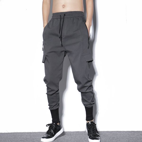 мужчины упругие талии сыпучие гаремные мужской streetwear hip hop грузовые повседневный брюки бегуны sweatpants загрузки брюки, Black
мужчины упругие талии сыпучие гаремные мужской streetwear hip hop грузовые повседневный брюки бегуны sweatpants загрузки брюки, Black