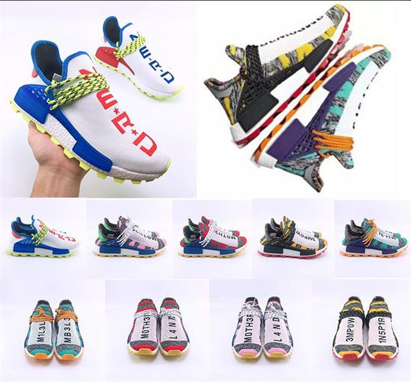 wholesale original human race bbc designer shoes pharrell williams hu solar pack oreo multi color nerd mens womens golf run shoes size 36-47, Black
wholesale original human race bbc designer shoes pharrell williams hu solar pack oreo multi color nerd mens womens golf run shoes size 36-47, Black